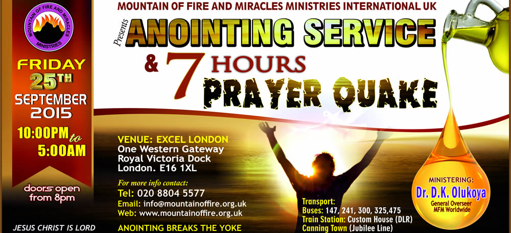 Anointing Service 2015